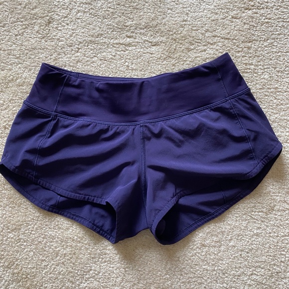 lululemon athletica Pants - Lululemon Speed Short Dark Purple Size 2 and 2.5”